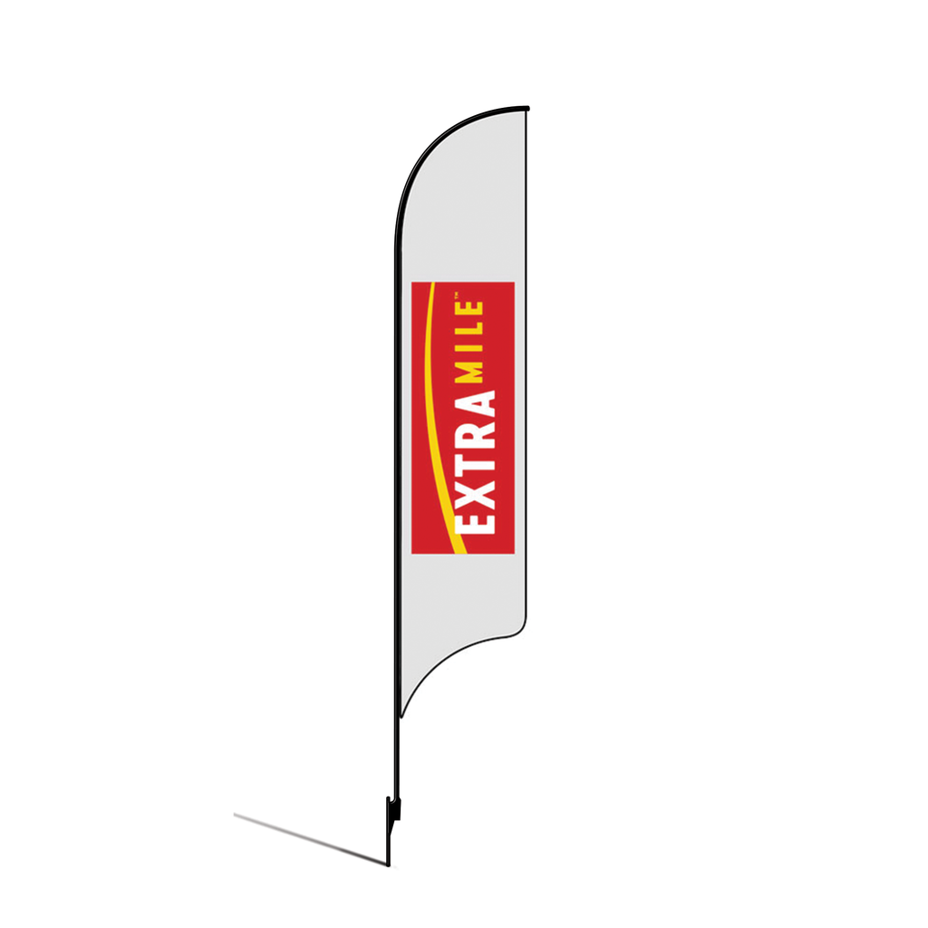 Kit for 15’ ExtraMile White Logo AdverSail (2024 Artwork)